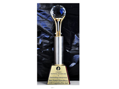 National Award 2013 -Outstanding Entrepreneur